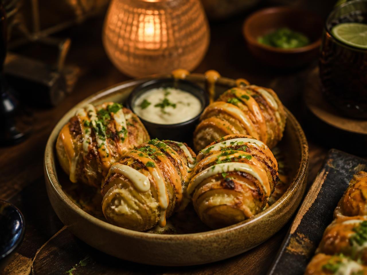 Caracol Baked Potatoes